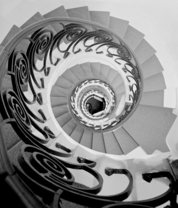 Москва. Особняк А. Дерожинской, арх. Ф. Шехтель. Внутренная лестница © Игорь Пальмин