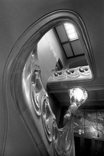Москва. Особняк Рябушинского, арх. Ф. Шехтель. Парадная лестница. 1984 © Игорь Пальмин