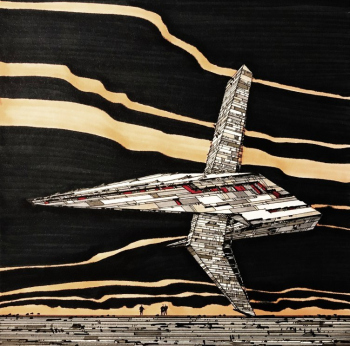 Рисунок «Невесомость», хранится в Музее архитектурного рисунка в Берлине © FUTURA-ARCHITECTS