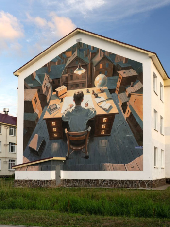 На крыше дома © Андрей Оленев