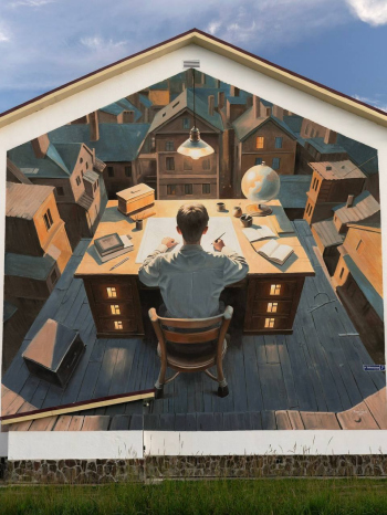 На крыше дома © Андрей Оленев