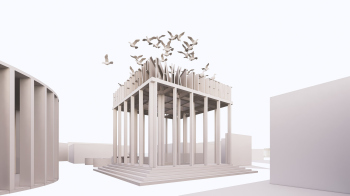 Павильон Санкт-Петербурга на Зодчестве 2025 © АБ Витрувий и сыновья