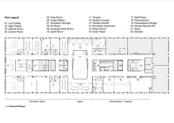 Interdisciplinary Health and Community Services Simulation Centre © Stantec