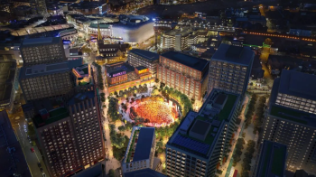 Masterplanning:Smithfield Birmingham, Бирмингем, Великобритания © Prior + Partners and Field Operations / предоставлено WAF