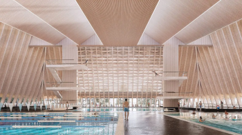 Civic: Vancouver Aquatic Centre, Ванкувер, Канада © MJMA Architecture & Design + Acton Ostry Architects / предоставлено WAF