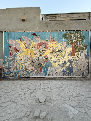 Healer of Broken Hearts. Хадим Али. I международная биеннале современного искусства в Бухаре Фотография © Юлия Зинкевич