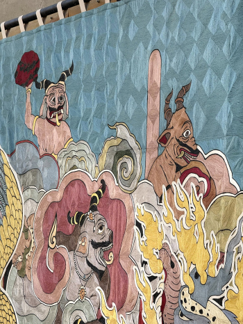 Healer of Broken Hearts. Хадим Али. I международная биеннале современного искусства в Бухаре Фотография © Юлия Зинкевич