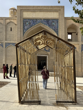 Павильон с сахаром. I международная биеннале современного искусства в Бухаре Фотография © Юлия Зинкевич