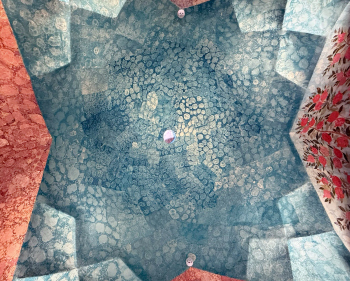 Семь цветов неба. Давлад Тошев. I международная биеннале современного искусства в Бухаре Фотография © Юлия Зинкевич