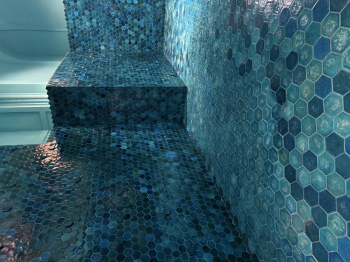 Голубая комната. Абдулвахид Каримов/Бухорий. I международная биеннале современного искусства в Бухаре Фотография © Юлия Зинкевич