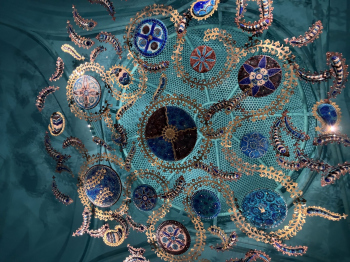 Голубая комната. Абдулвахид Каримов/Бухорий. I международная биеннале современного искусства в Бухаре Фотография © Юлия Зинкевич