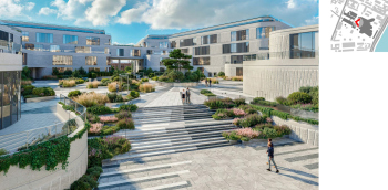 Многофункциональный комплекс на территории Электростанции N2. Этап 2. Корпус 5. Схема плана. Проектное предложение © ГК «Спектрум»