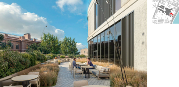 Многофункциональный комплекс на территории Электростанции N2. Этап 2. Корпус 5. Схема плана. Проектное предложение © ГК «Спектрум»