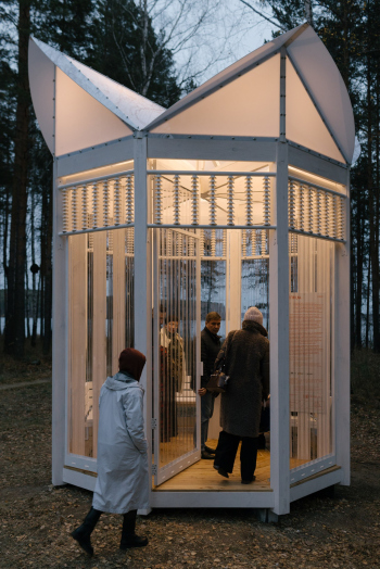 Теплица в Рефтинском Фотография © Анна Марченкова / предоставлена Архитектурное бюро UTRO