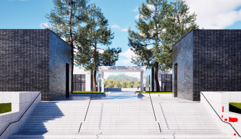 Реконструкция Санкт-Петербургского крематория. Вариант 1 © Сириус, АБ Соразмерность / предоставлено пресс-службой КГА