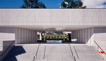 Реконструкция Санкт-Петербургского крематория. Вариант 2 © Сириус, АБ Соразмерность / предоставлено пресс-службой КГА