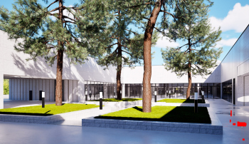 Реконструкция Санкт-Петербургского крематория. Вариант 2 © Сириус, АБ Соразмерность / предоставлено пресс-службой КГА