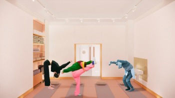 Ресурсный центр «Антон тут рядом». Зал для занятий (активная зона) © Nowadays