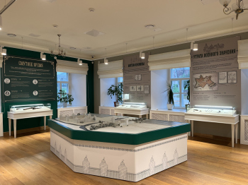 Экспозиция Музея Земства и градостроительной истории (филиала музея-усадьбы Л. Н. Толстого «Ясная Поляна») Фотография  © Алена Кузнецова / Архи.ру