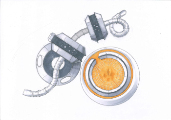 Игровой комплекс «Марсианская колония» для ВДНХ Изображение © предоставлено компанией «Шелби»