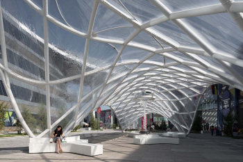 Павильон «Вода» на ЭКСПО 2017 Фотография © Илья Иванов / предоставлена бюро Новое"