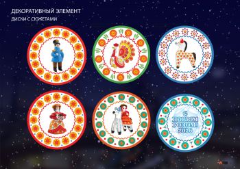 Новогоднее украшение ГУМа 2025/2026. Проект © Wowhaus