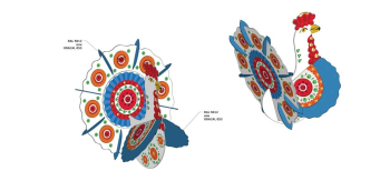 Новогоднее украшение ГУМа 2025/2026. Проект © Wowhaus
