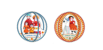 Новогоднее украшение ГУМа 2025/2026. Проект © Wowhaus