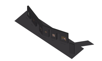 Выставка Архетипы Авангарда. Аксонометрия павильона Бунтарь @ Хора