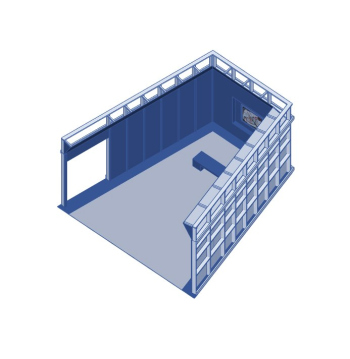 Выставка Архетипы Авангарда. Аксонометрия павильона Мудрец @ Хора