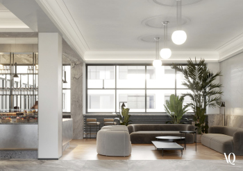 Конкурс на концепции внутренних интерьеров редакционного корпуса газеты «Правда». 1 место © Бюро AQ