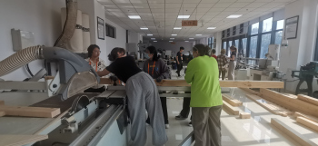 Монтаж работ © Фотография предоставлена Ильей Саковичем