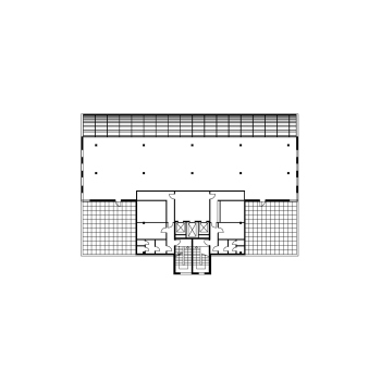 План 16 этажа. Административное здание, 1-ая Брестская улица © АБ «Остоженка»