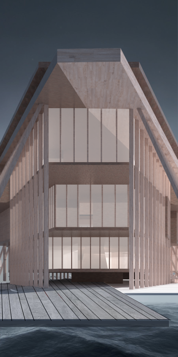 «Арктический ковчег» © Татьяна Черепнева, МАРХИ, Москва