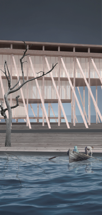 «Арктический ковчег» © Татьяна Черепнева, МАРХИ, Москва