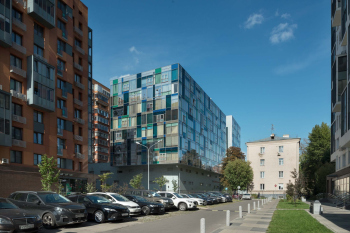 Жилой комплекс «Панорама» Фотография © Алексей Народицкий / предоставлено АБ «Остоженка»