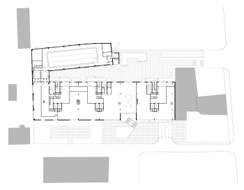 План 1 этажа. Жилой комплекс «Панорама» © АБ Остоженка