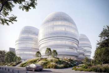 Архитектурная концепция кластера Ломоносов-2, проект-победитель конкурса © MARKS GROUP