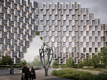 Квартал первой линии северной части намывных территорий Васильевского острова © ARCHINFORM / предоставлено пресс-службой КГА