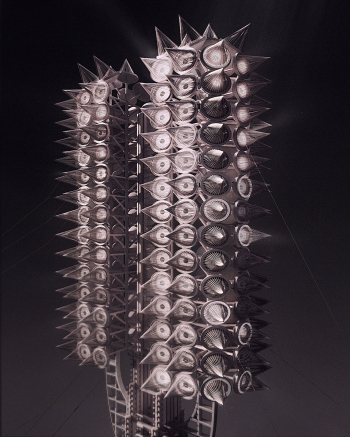 Axis Mundi: Resonant Spire. Система, собранная из повторений.
Структура как программируемое состояние © Sergei Konchekov / Axis Mundi Project