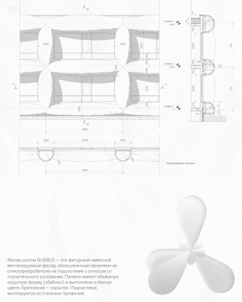 Школа Bubble © GAFA Architects