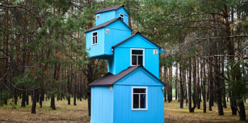 Облачные дома. г. Самара, Самарский район, остров Проран (Поджабный) © Syaylev studio & Link.bureau
Сяйлев Андрей, Рената Насыбулина. Фотограф Андрей Сяйлев. Изображение предоставлено премией АрхиWOOD 2026