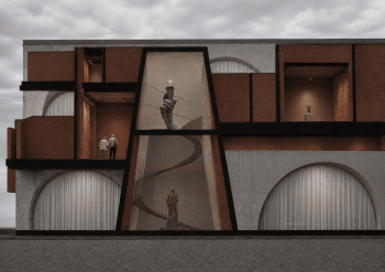 3 место конкурса на разработку архитектурной концепции высотного здания в современном русском стиле © Денис Маттерн