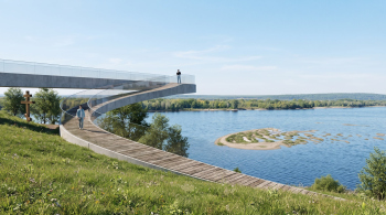 «Закругосветится Самарская петля» © ООО «Архитектурное бюро Волга», г. Москва, авторский коллектив: А.В. Бутусов, Т.С. Карслян, В.И. Зубков