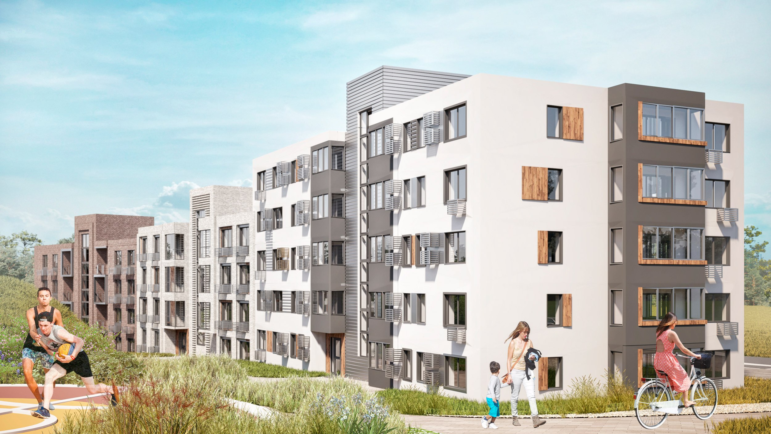 Проект застройки кварталов в Доброграде