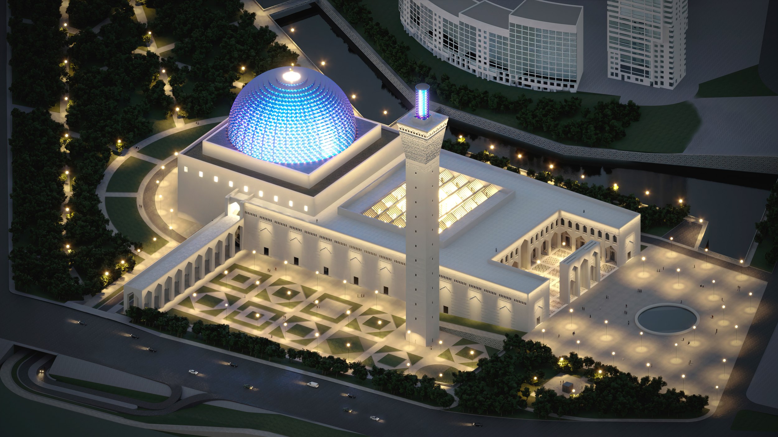 Новая соборная мечеть в казани проект