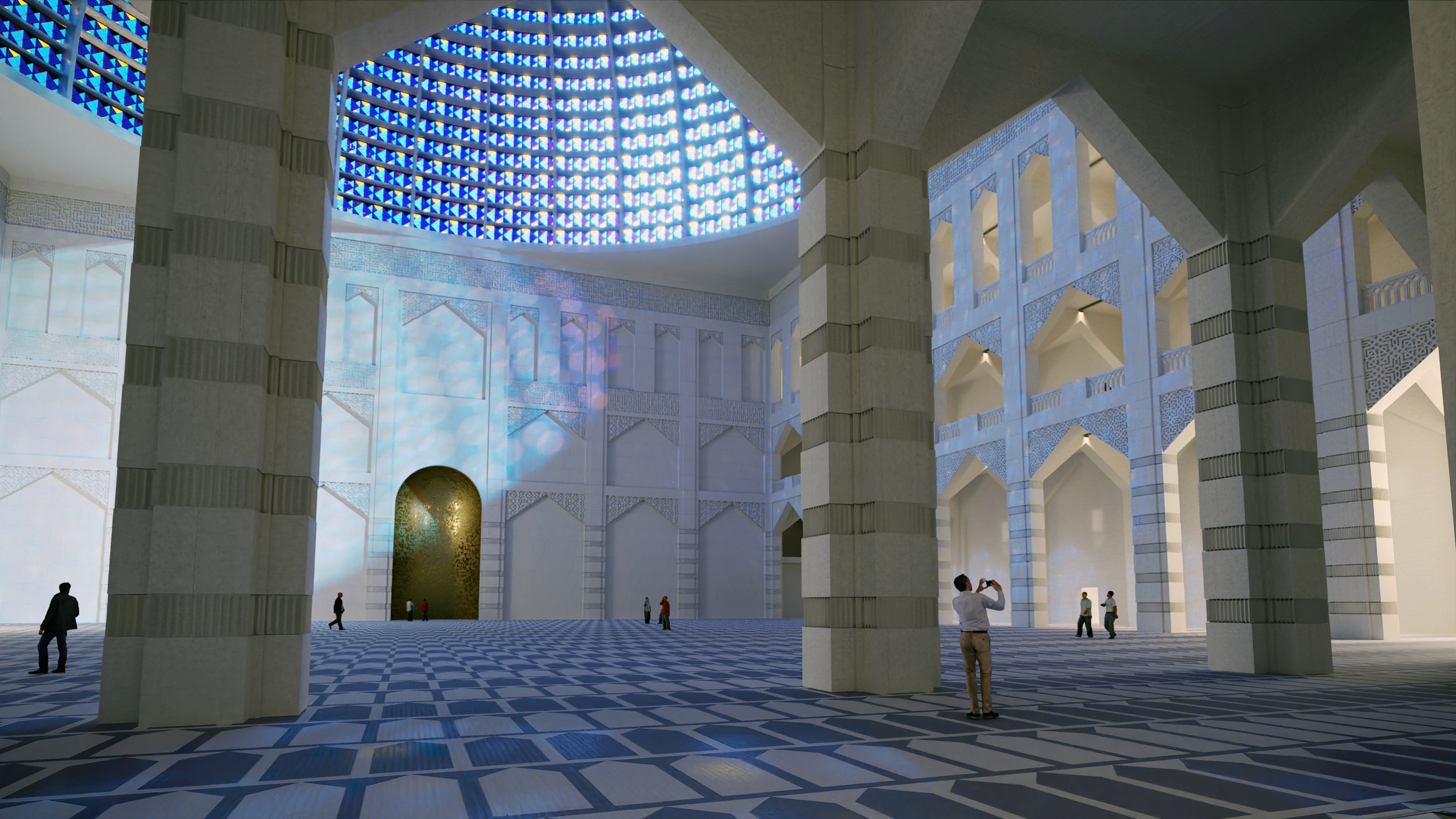 Новая соборная мечеть в казани проект