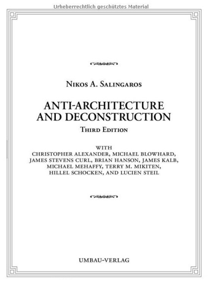 Антиархитектура и деконструкция (Anti-Architecture and Deconstruction)