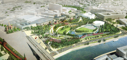 Zaryadye Park. Contest project by the consortium of Reserve Group + Maxwan + Latz und Partner Zaryadye Park. Contest project by the consortium of Reserve Group + Maxwan + Latz und Partner