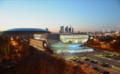 Concept of reconstructing the swimming complex Luzhniki. DNK ag. Finalist of the contest Concept of reconstructing the swimming complex Luzhniki. DNK ag. Finalist of the contest